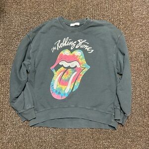 Daydreamer Free People Rolling Stones Sweatshirt